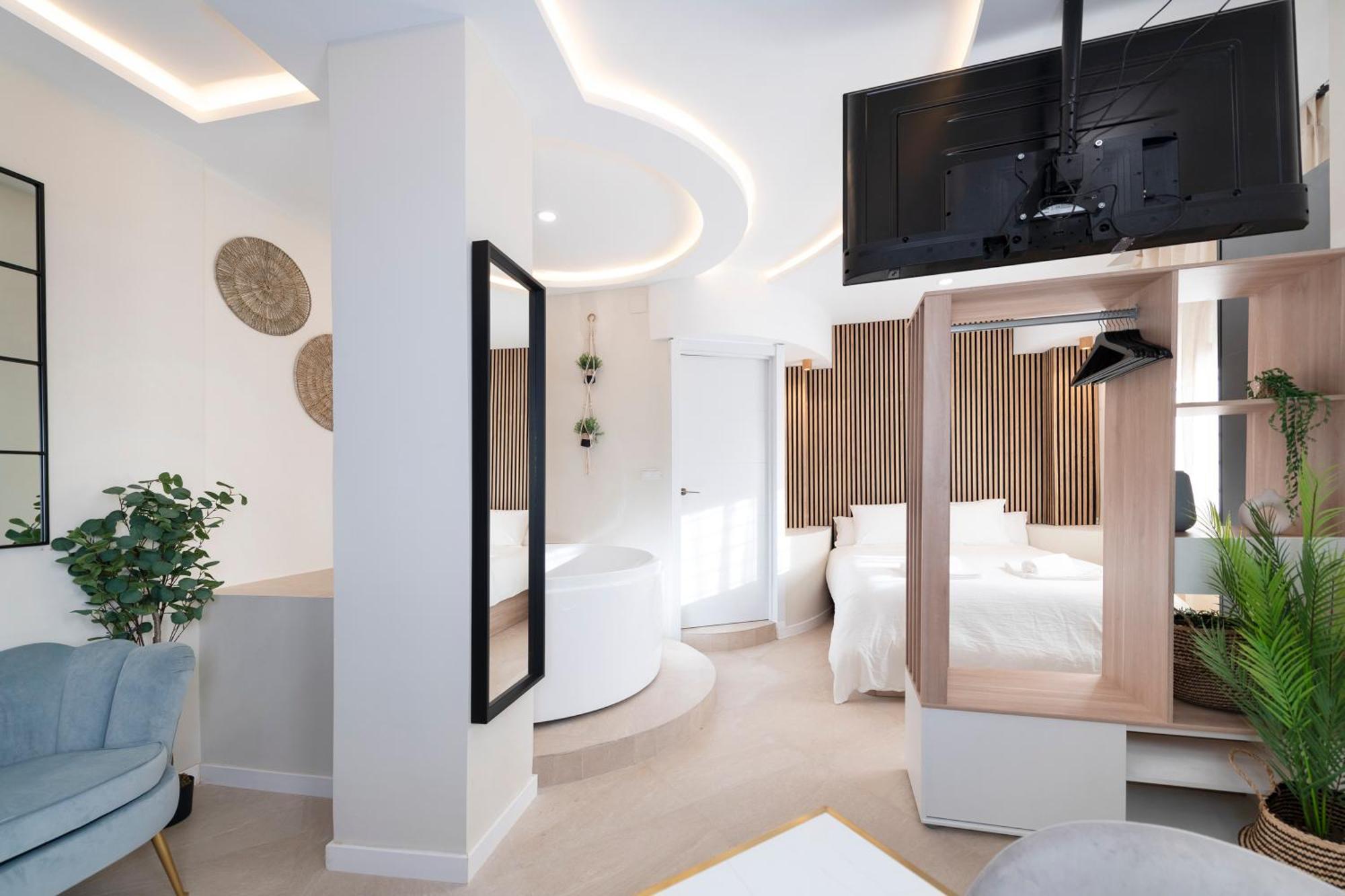 Malaga Boutique V.V Luxury Jacuzzy公寓 外观 照片